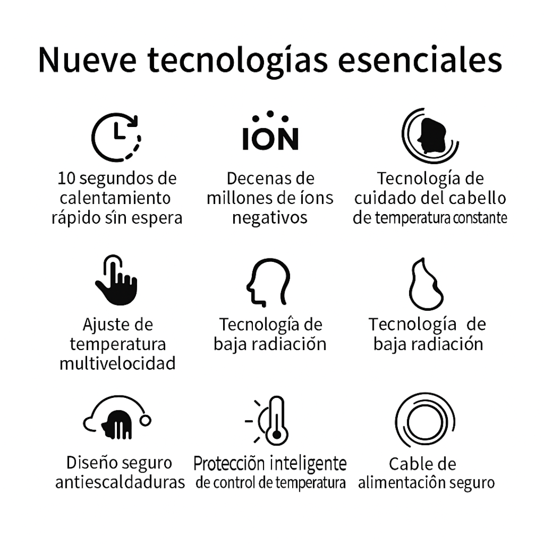 Cepillo Alisador 3 en 1